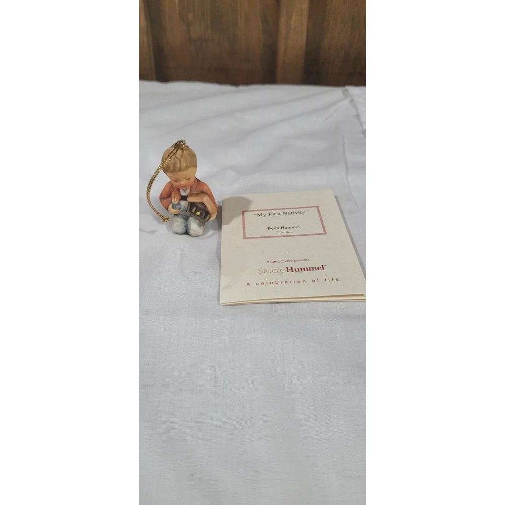 Studio Hummel Ornaments Set Of 4 With Certificate Of Authenticity